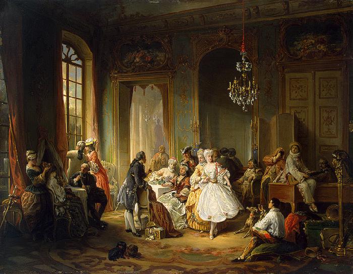 Constant Wauters Actors Before a Performance France oil painting art